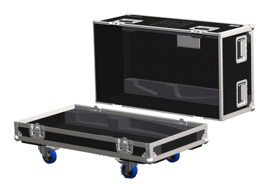 Santosom Monitor Flight Case, 2x EV TX1152FM