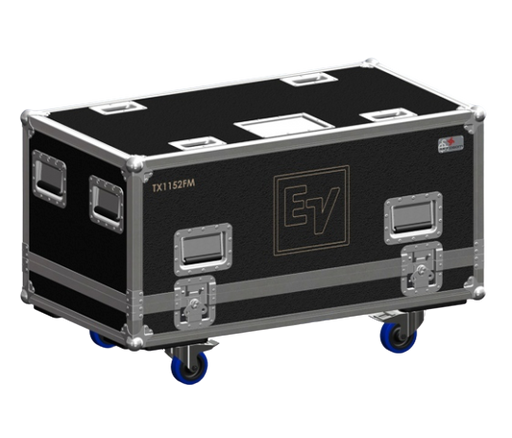 Santosom Monitor Flight Case, 2x EV TX1152FM