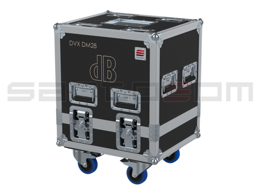 Santosom Monitor Flight Case Pro, 2x DB Technologies DVX DM28