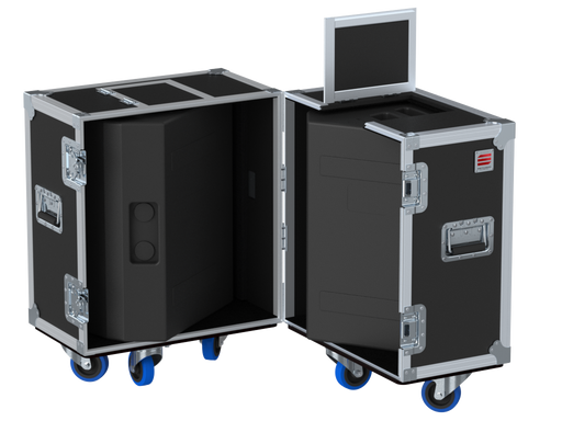 Santosom Flight case PRO-1M, 2x D&B M4