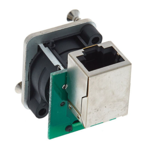 Neutrik EtherCON  RJ45 Cat.5 90º Chassis Connector