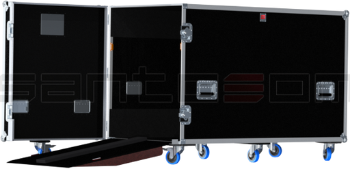 Santosom Orchestra Flight Case PRO, Vibrafone (150x81x93 cm)