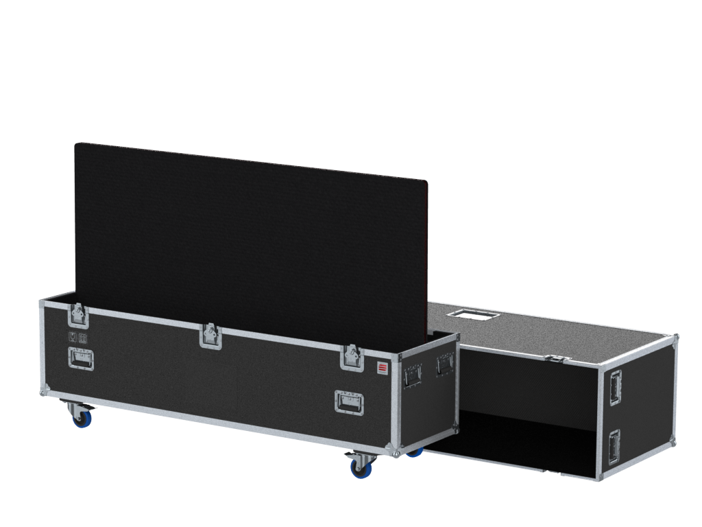 Santosom Display Flight case PRO, 1-2 Screen 85" (196x18x115 UID)