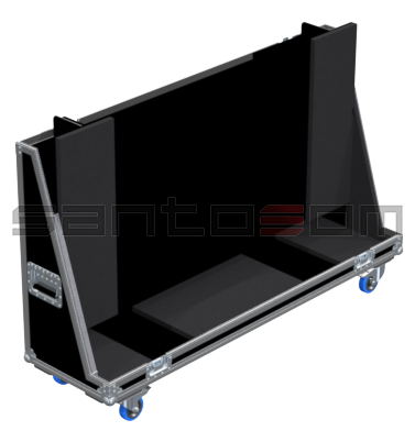 Santosom Display  Flight Case Universal, LCD Max: 1550x110x900
