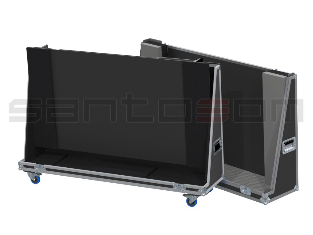 Santosom Display  Flight Case Universal, LCD Max: 1880x115x1120