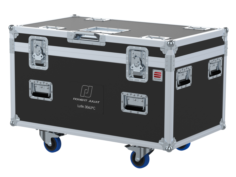 Santosom Projector Flight case PRO, 6x Robert Juliat LUTIN 306LPC