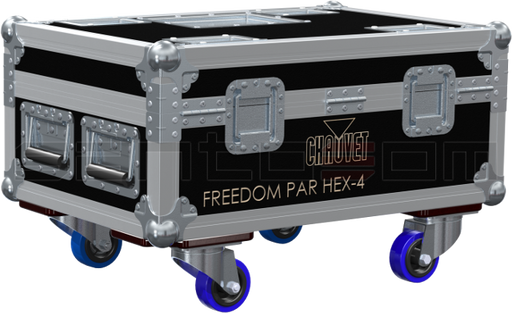 Santosom Projector  Flight case PRO, 8x Chauvet Freedom Par Hex-4 / Quad-4
