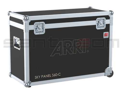 Santosom Projector  Flight Case, Arri Sky Panel S60-C + Space 758x90x300