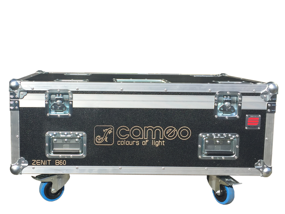 Santosom Projector  Flight Case Pro, 6x Cameo Zenit B60