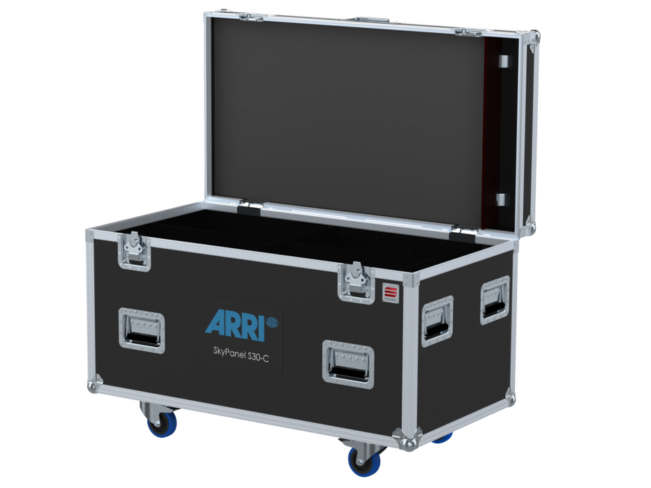 Santosom Projector Flight case, 4x ARRI Sky Panel S30-C + Access.