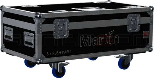Santosom Projector  Flight case, 8x Martin Rush PAR-1