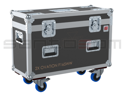Santosom Projector  Flight case PRO, 2x Chauvet Ovation F165WW