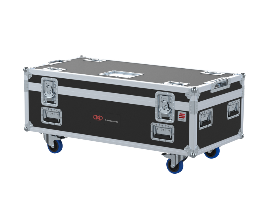 Santosom Flight case PRO-3, 16x OXO Colourbeam480