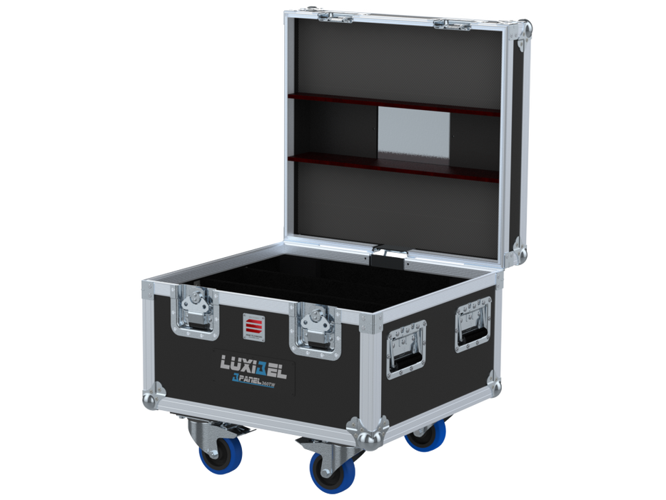 Santosom Projector Flight case PRO, 2x Luxibel B PANEL360TW