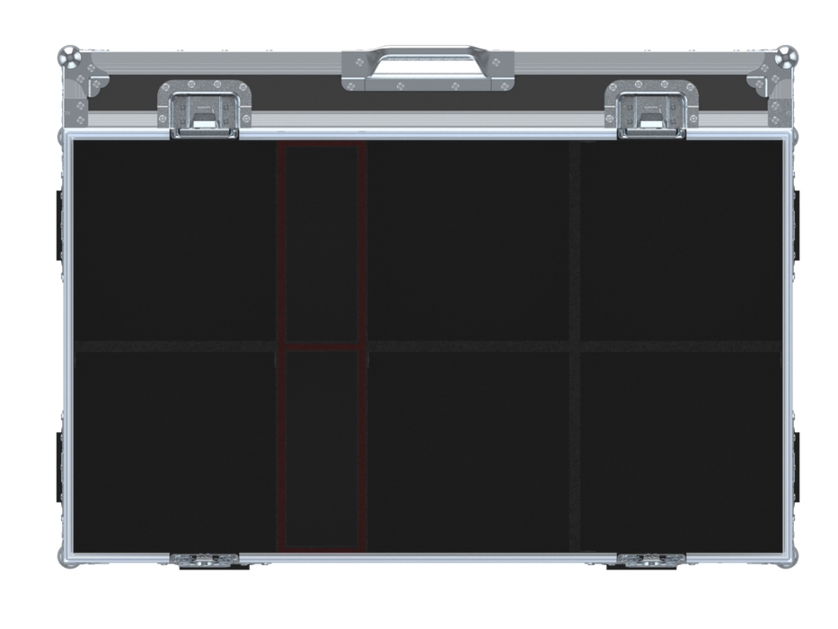 Santosom Projector Flight case PRO, 6x ETC Source Four Zoom 15º-30º (clamps on)