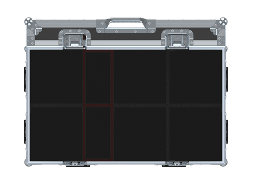 Santosom   Flight case PRO-3, 6x ETC Source Four jr + access.