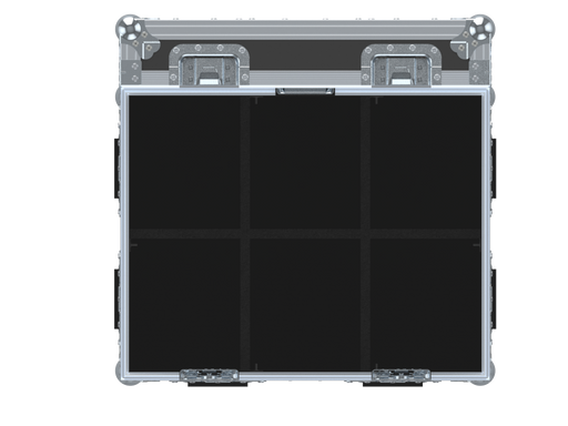 Santosom   Flight case PRO, 6x ETC Source Four jr (clamps on)