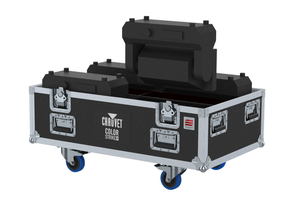 Santosom   Flight case PRO-2M, 4x Chauvet Color STRIKE M