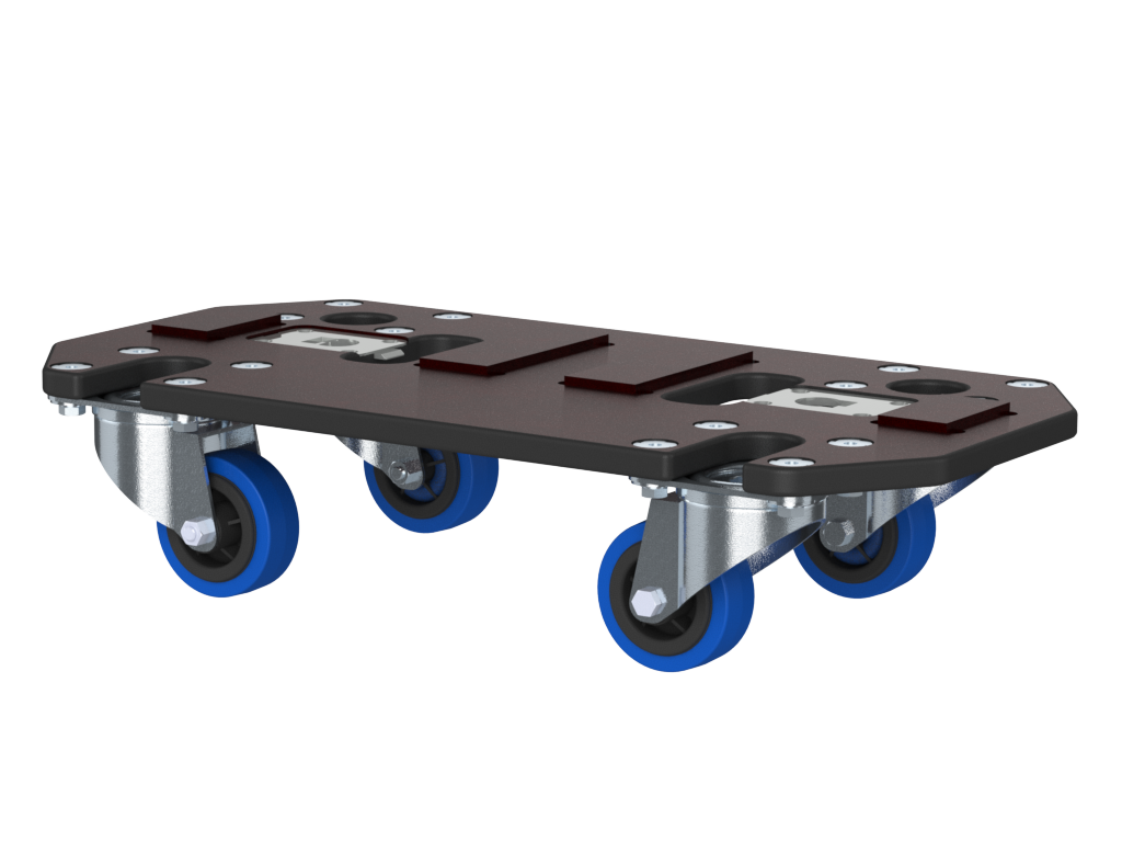 SANTOSOM ACCESSORY MOVABLE Skateboard, 585X295