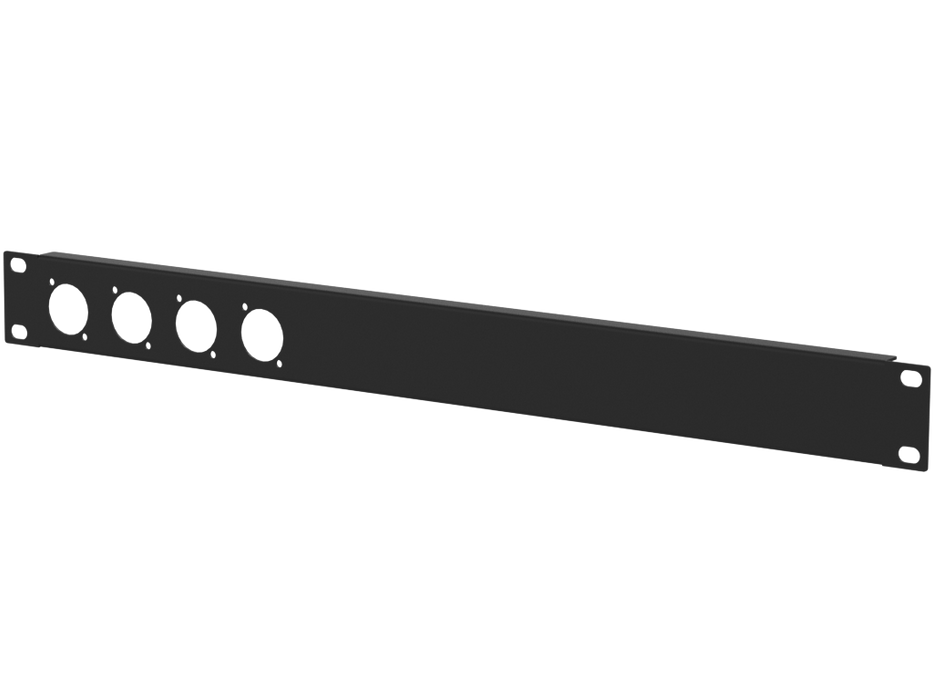 Santosom HARDWARE Rack panel 1U, 4x D-Size