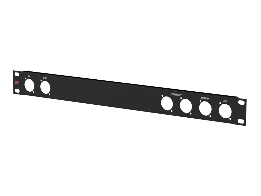 Santosom HARDWARE  Rack Panel 1U, 6xD-Size(Power,ETH,HDMI,USB)
