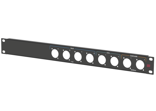 Santosom HARDWARE Rack Panel 1U, (4x-10dB+2xETH+2xCascade)