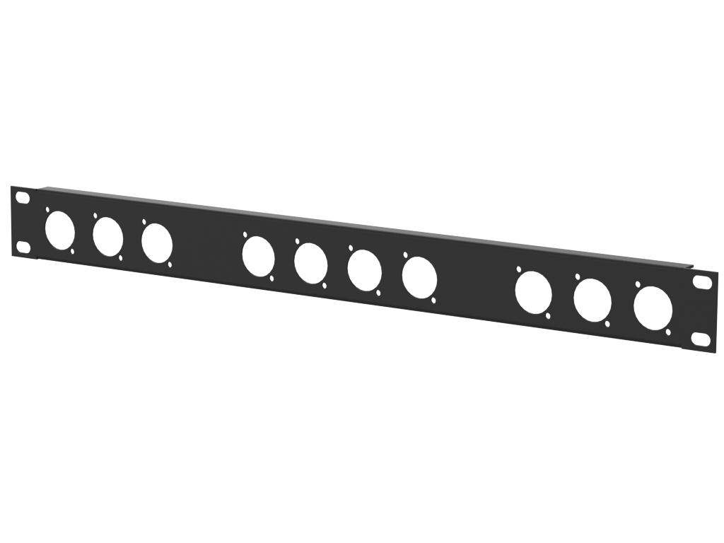 Santosom HARDWARE Rack Panel 1U, 10x D-Series