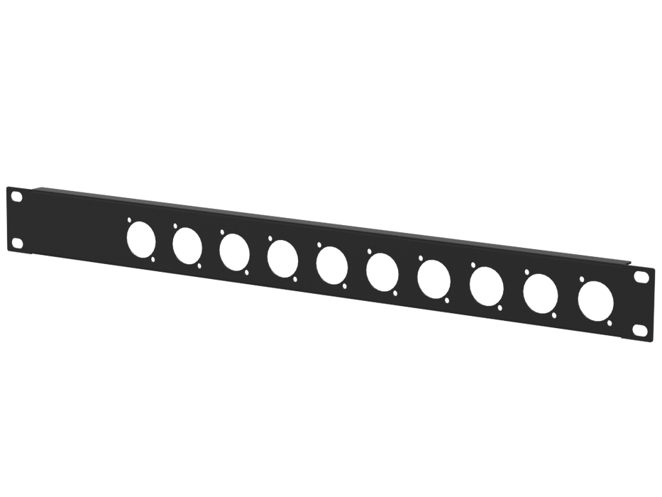 Santosom HARDWARE Rack Panel 1U, 10x D-Series (0+10)