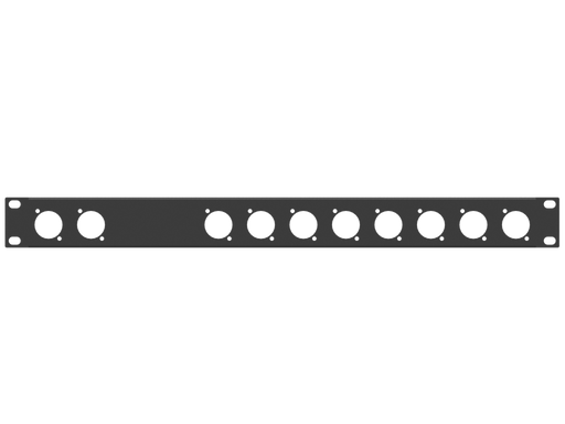 Santosom HARDWARE Rack Panel 1U, 10 D-Size