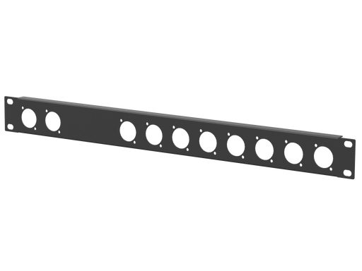 Santosom HARDWARE Rack Panel 1U, 10 D-Size