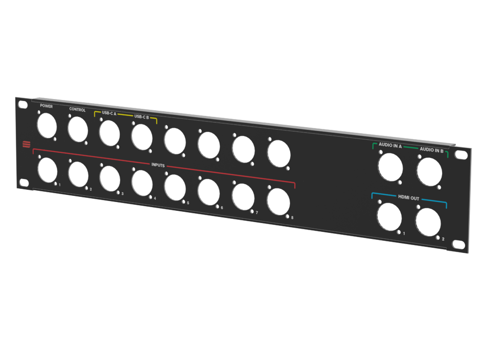 Santosom HARDWARE Rack Panel 2U, 20 D-Size