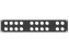 Santosom HARDWARE Rack Panel 2U, 20 D-Size (8+8+4)