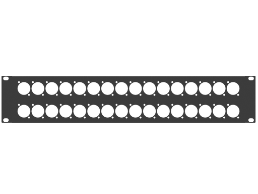 Santosom HARDWARE Rack Panel 2U, 32 D-Size