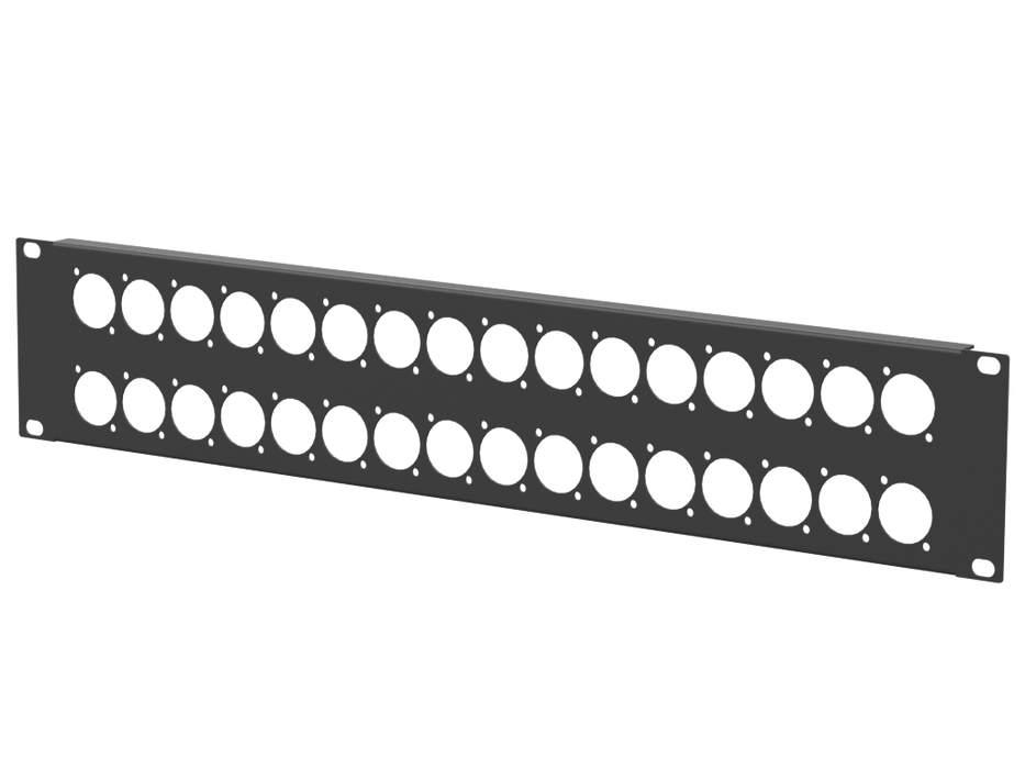 Santosom HARDWARE Rack Panel 2U, 32 D-Size