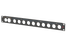 Santosom HARDWARE  Rack Panel 1U, printed, True1 + 10x D-Size (PWR, In, Out)