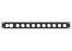 Santosom HARDWARE Rack Panel 1U, 1x True1 in-out, 10x D-Series