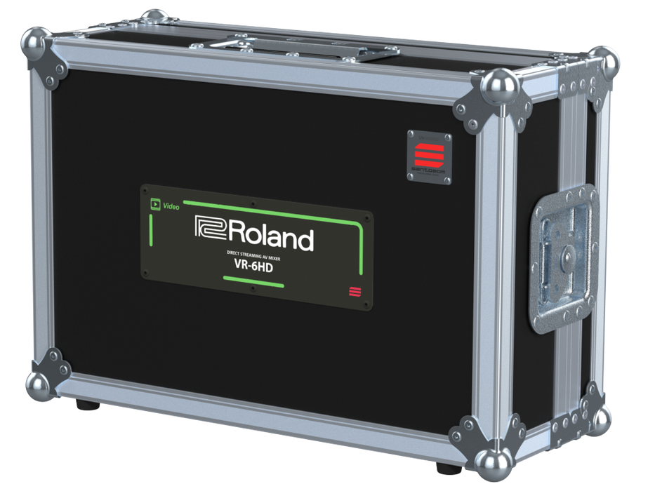 Santosom Video Controller  Flight case, AV Mixer Roland VR-6HD