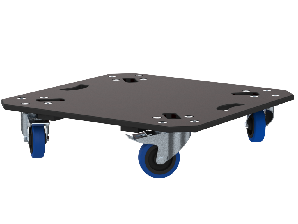 Santosom Caster Board With Wheels, 600x600 mm.