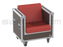 Santosom Furniture  Single Sofa case