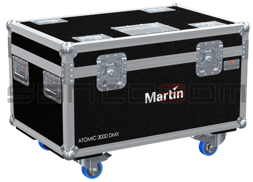 Santosom   Flight case PRO, 4x Martin Atomic 3000DMX