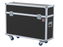 SANTOSOM Display Flight case adjustable, monitor w/ base ±42 (max: 102x20x66)