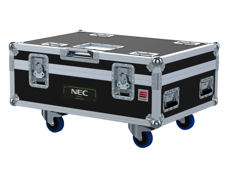 SANTOSOM Video Projector  Flight case PRO, 1x Projector NEC1004 + 3x Lens NP series