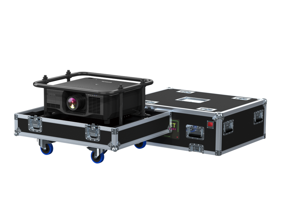 SANTOSOM Video Projector  Flight case PRO, Exact Solutions FRAME-EVO-E10