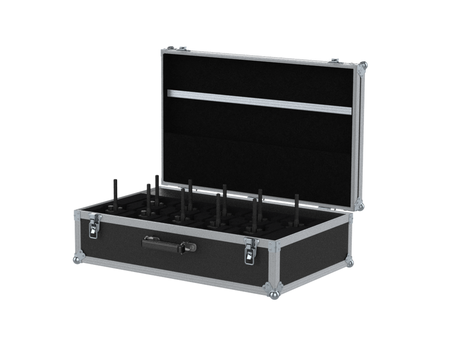 Santosom   Flight case PRO, 10x Portable Radio RP4