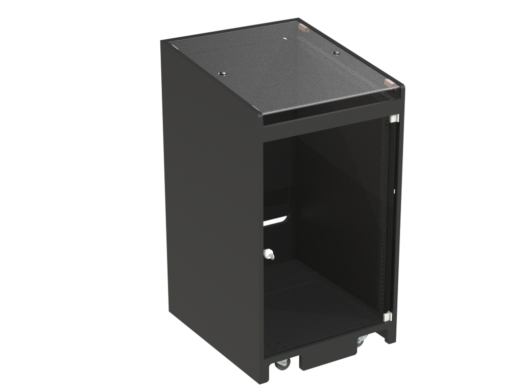 Santosom 19" Rack 19" wood Rack WR, 15U 12U